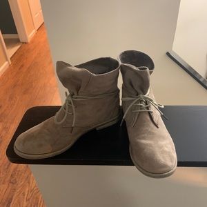 Maurices suede booties